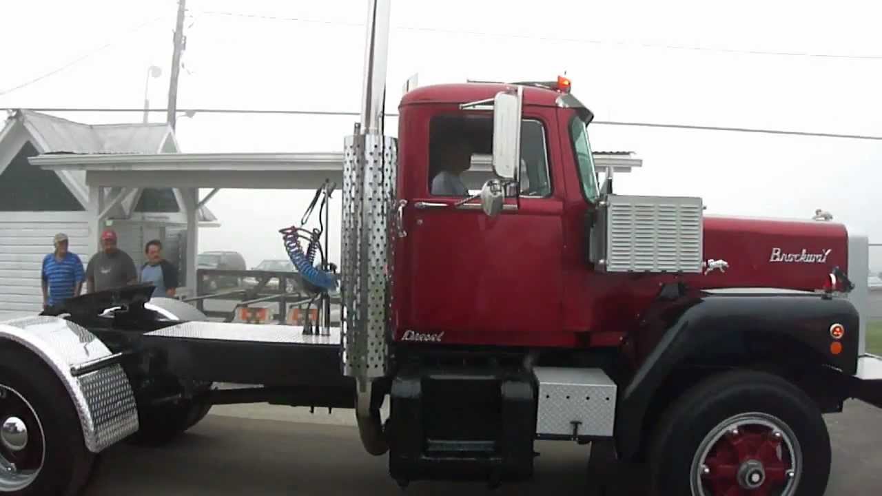 1974 Brockway 361 Semi Truck  YouTube