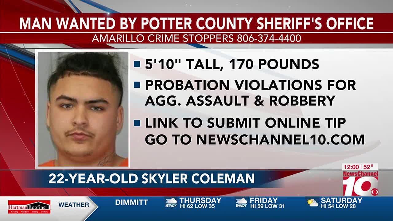 VIDEO: Amarillo Crime Stoppers looking for man wanted on probation ...