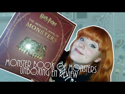 MONSTER BOOK OF MONSTERS REVIEW EN UNBOXING! - YouTube