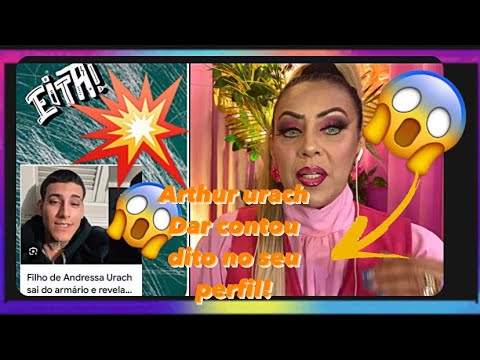 🚨ARTHUR Urach diz filmar a mãe p/ seus conteúdos adultos #andressaurach