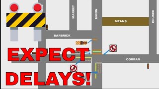 Drivers, expect to see closures in Concord!