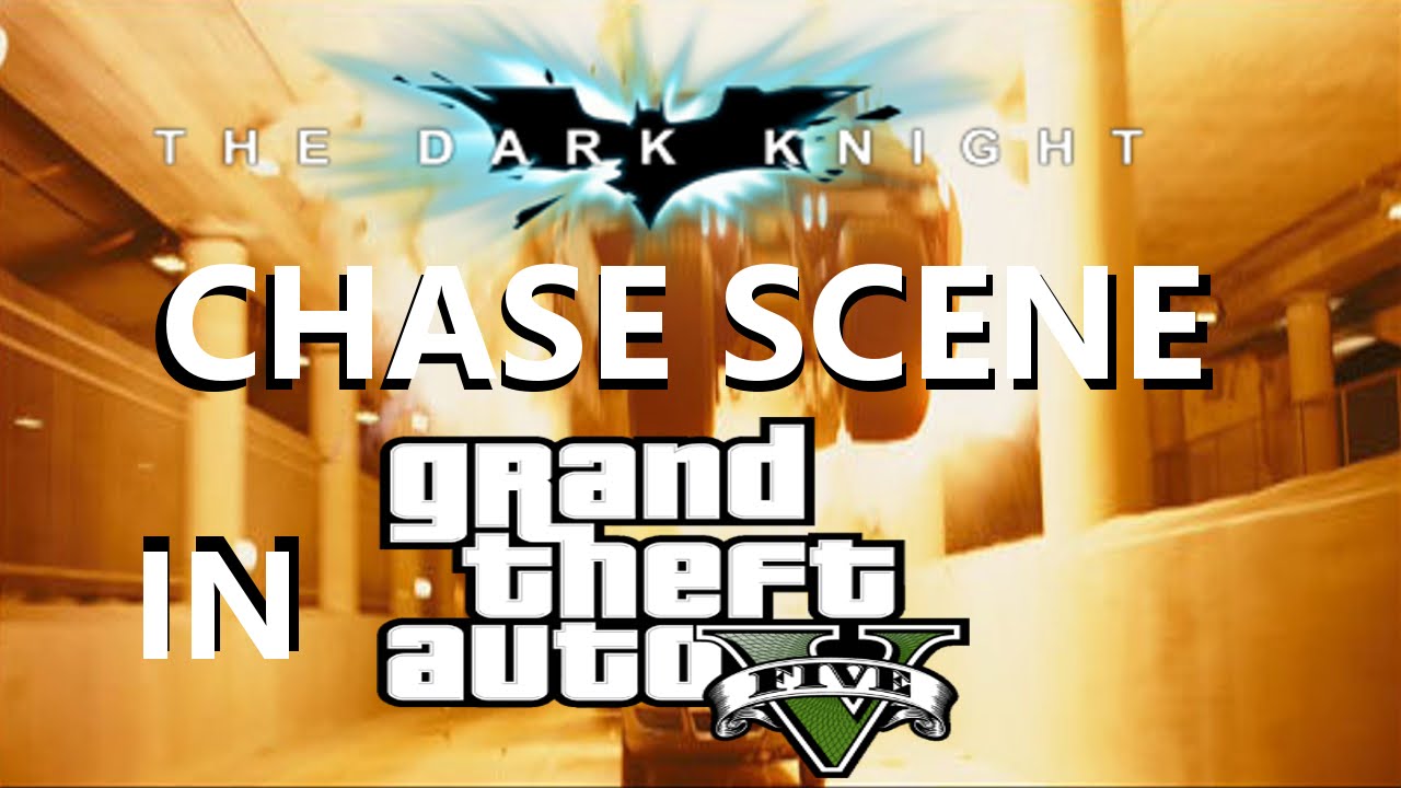 The Dark Knight Chase Scene recreated in GTA 5(Parody)