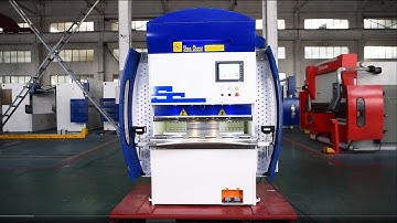 SC Mini CNC Press Brake Bending Work Video