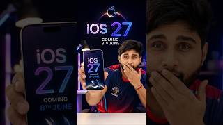iOS 27 Update Coming 8th June! Everything Will Be Change. #ios #ios27 #iosupdate #apple #techshorts