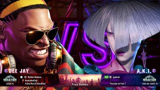 Street Fighter 6 - Richter Masters (Dee Jay) vs symbutt (A.K.I.)