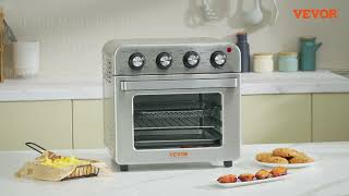 VEVOR 7-IN-1 Air Fryer Toaster Oven: Roast, Bake & Air Fry Like a Pro!