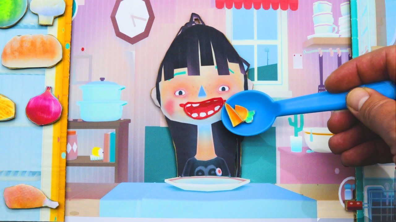 Toca Kitchen 2. Quiet book. DIY