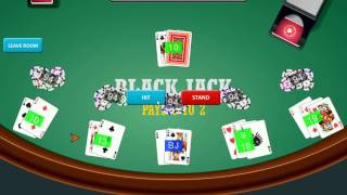 HTML5: BlackJack Win Lose Tweening - Isogenic Game Engine