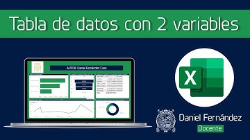Tabla de datos de 2 variables