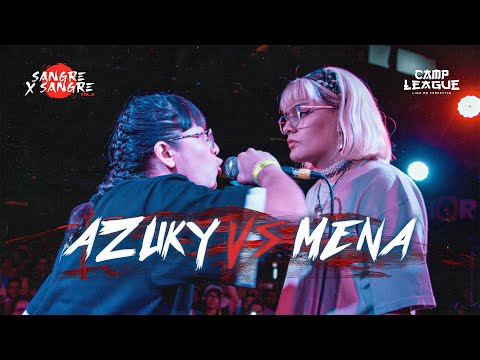 AZUKY vs MENA (EXHIBICIÓN) - SANGRE X SANGRE Vol. 2 #freestylerap #azuky #mena #campleague
