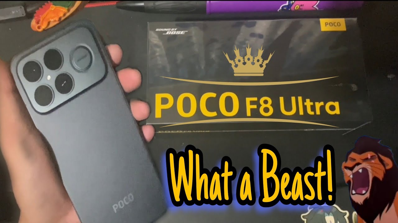 Poco F8 Ultra | Unboxing 