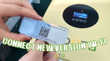 Connect New Version Wi-Fi to the GOOTU solar Inverter