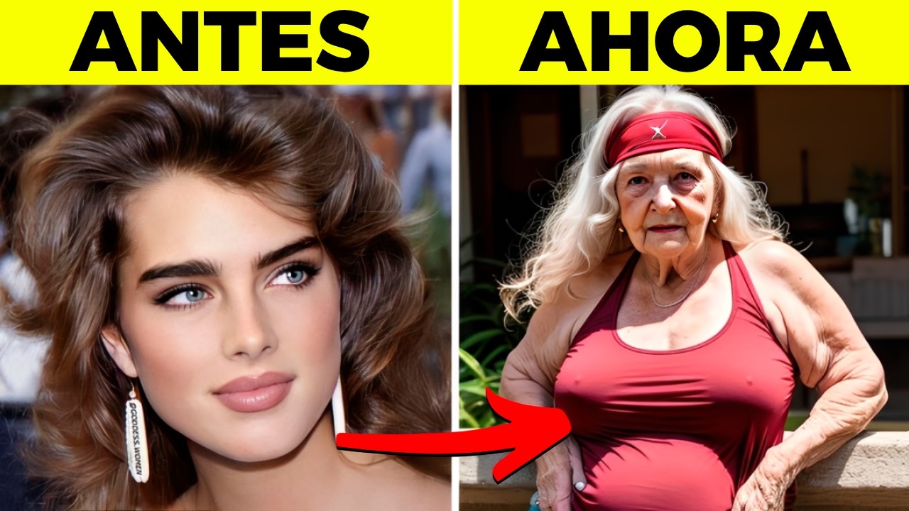 50 Actrices MÁS GUAPAS de los Años 80s Que Han Envejecido Mal | Antes y Después