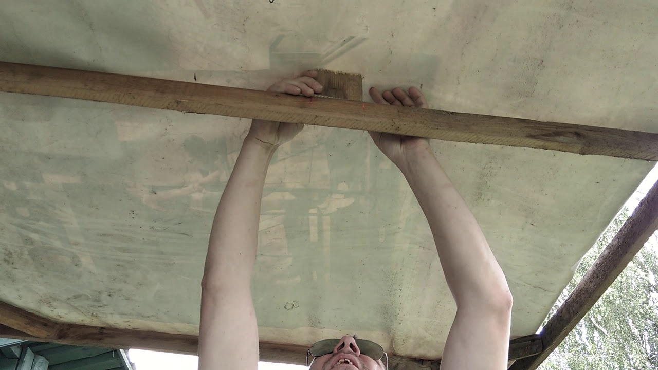 Навес из баннера своими руками - 94 фото