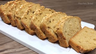FLOURLESS BREAD | Peanut Butter Loaf Bread | KETO LOW CARB |4-Ingredient Bread so Soft like sponge screenshot 5