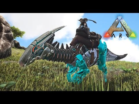 45 Ark Rag S4 Tek生物第４弾 Tekパラサウロロフスとその能力 Pc版公式pve Ark Survival Evolved Youtube