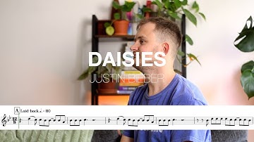 Thumbnail of Daisies (Justin Bieber) - Trumpet Play-Along + Free Sheet Music