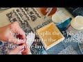 👉 How I Decorated a Wooden Box | Decoupage & Waterslide Technique | DIY Zen Meditation Box