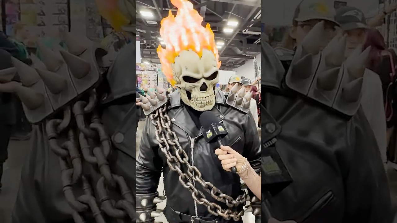 GHOST RIDER Cosplay Galaxy Con Columbus