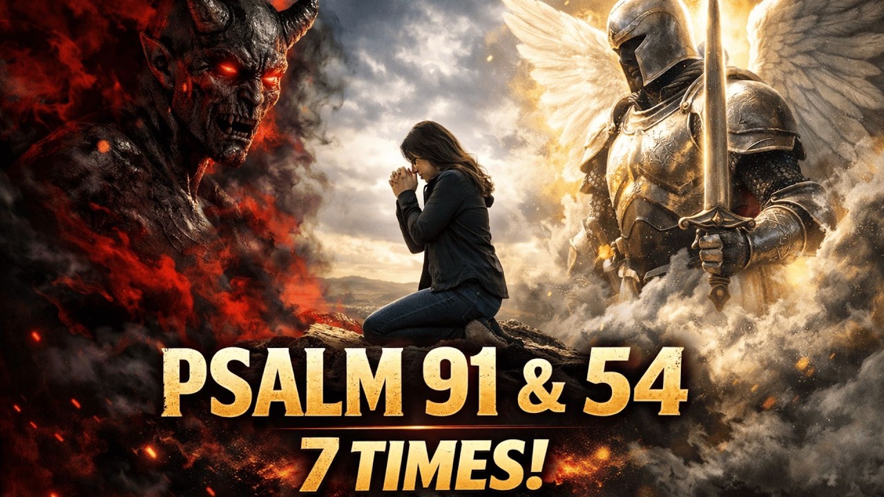 Just Revealed: PSALM 91 + 54 (7 TIMES) — Prophetic Prayer for Protection from Enemies