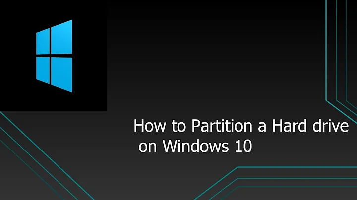 Windows 10 Partition Hard Drive Tutorial | How To