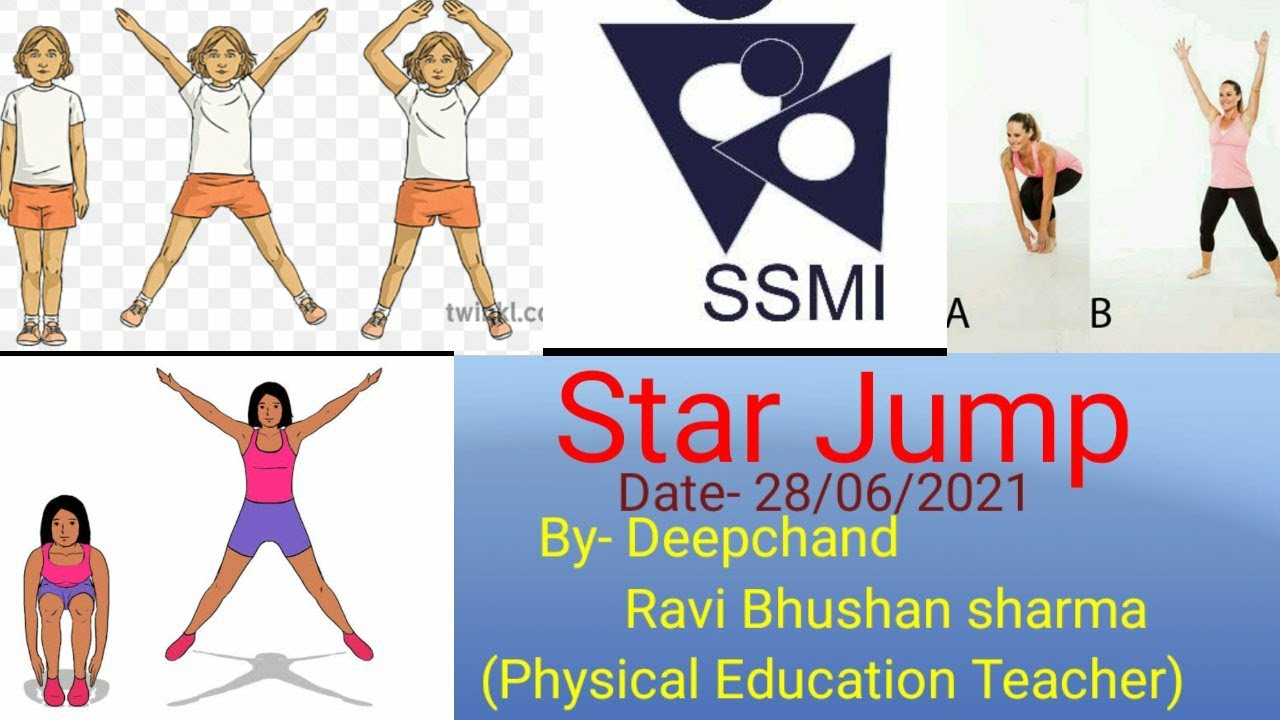 Star Jump Exercise YouTube