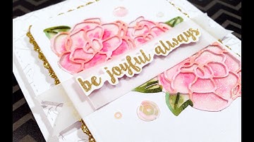 Coloring Die Cuts & Vellum with Neat & Tangled