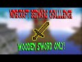 Minecraft Bed Wars Challenge: Wooden Sword Only