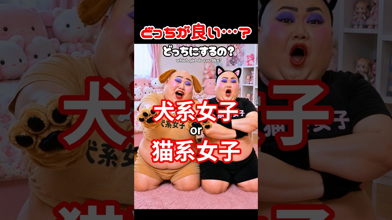 どっち派？🐱🐶（お借りした音源:イツク様） #cat #dog #shorts
