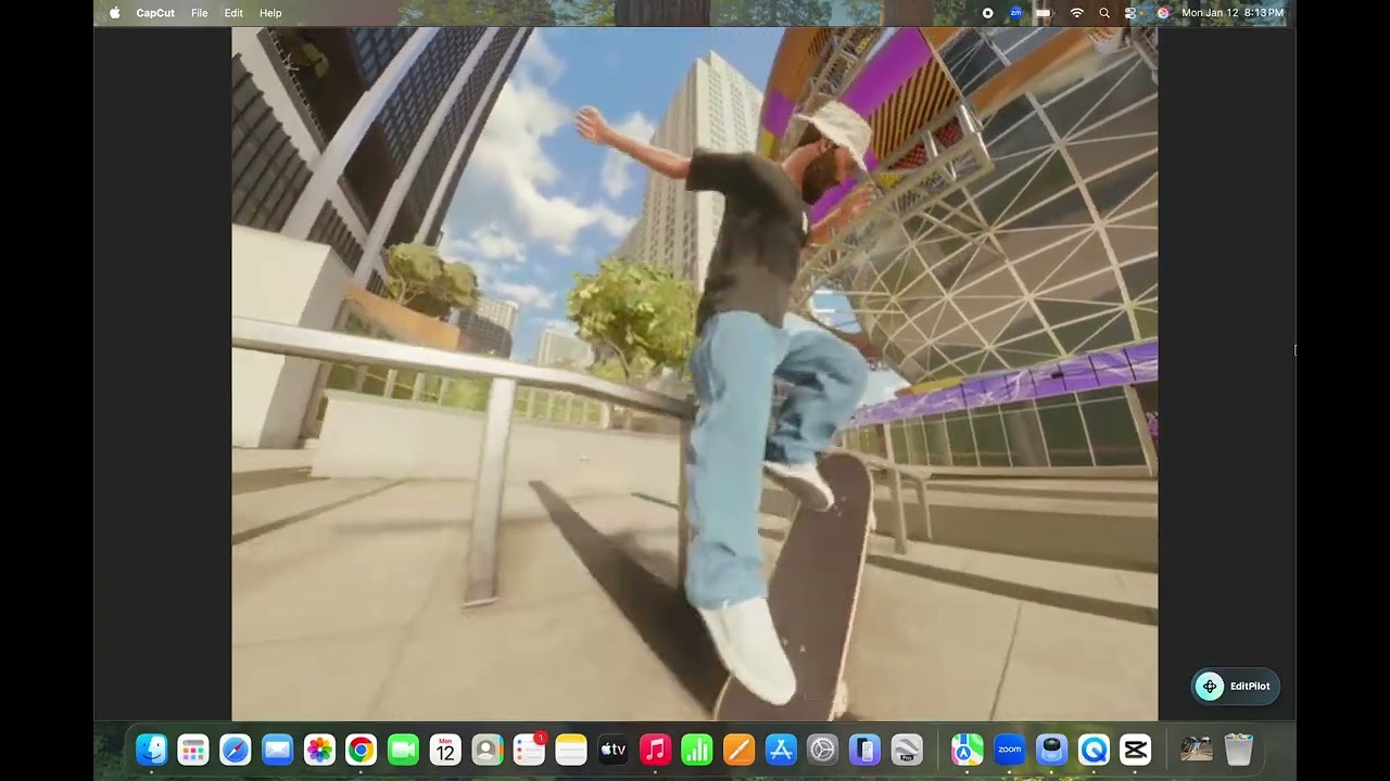 REALISTIC FISHEYE EFFECT IN SKATE. PART 2