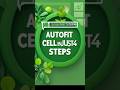 Excel Tutorial Day - 57#excel #autofitcells #exceltips #exceltutorial
