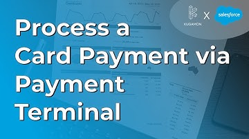 Process a Card Payment via Payment Terminal #billing