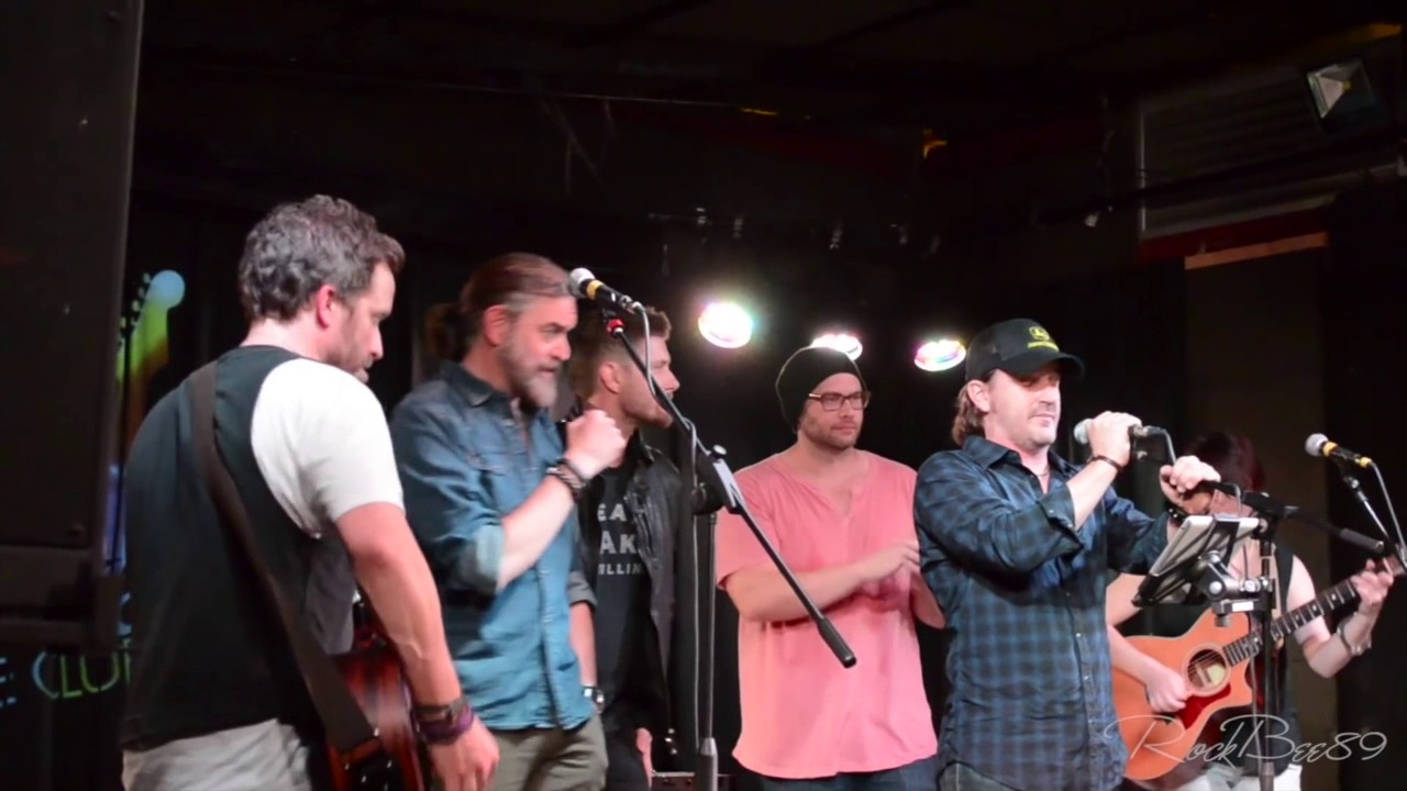 Supernatural Cast Singing Pt 1