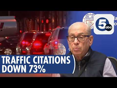 Cleveland Traffic Citations Drop 73% in 10 Years Amid Safety Concerns