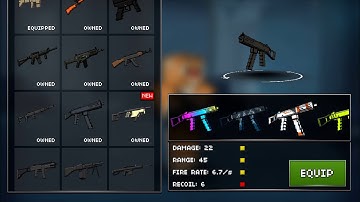 Getting The Vector Gun! | Pixel Strike 3D