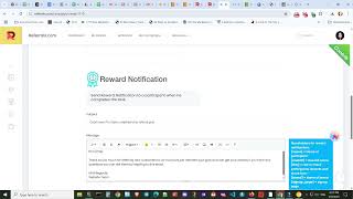 Setting up Cash Rewards