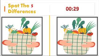 Spot The 5 Differences( three)!!!