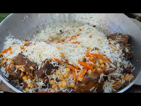 Afghani pulao recipe. Kabuli pulao. Afghani Pulao .Афганскии плов.