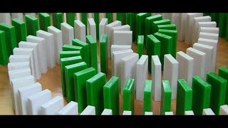 THE AMAZING TRIPLE SPIRAL (15,000 DOMINOES )