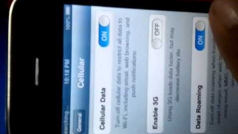 iphone3gs signal reception issue