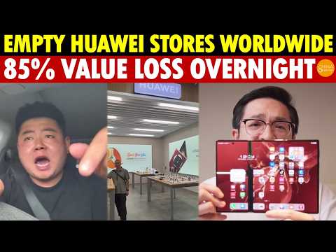 Huawei’s Global Push Fails: Empty Stores, 85% Value Loss Overnight, Angry Users Reveal The Truth