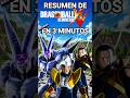 Xenoverse 1 DLC GT | Resumen en 3 minutos!!! #xenoverse #dragonballz #dbz