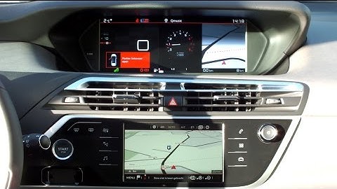 Uitleg Citroën Connect Nav C4 Picasso | Hoe werkt dit uitgebreide multimediasysteem?