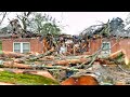 House was crushed with neighbors inside &quot;Interview&quot; F4 tornado Amory Mississippi