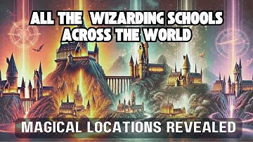 Discover all the Wizarding Schools Across the World | Magical Locations Revealed