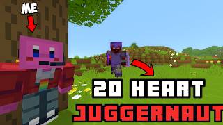 Minecraft Manhunt But The Hunter Has 20 Hearts
