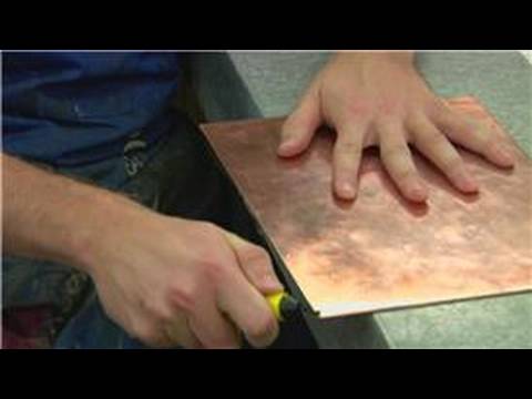 Intaglio Print Engraving : Preparing Metal For Intaglio Printmaking