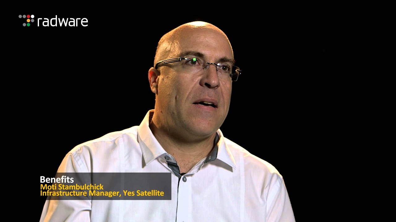 Radware Delivers Advanced Global Load Balancing & Integrated Security to Yes Satellite