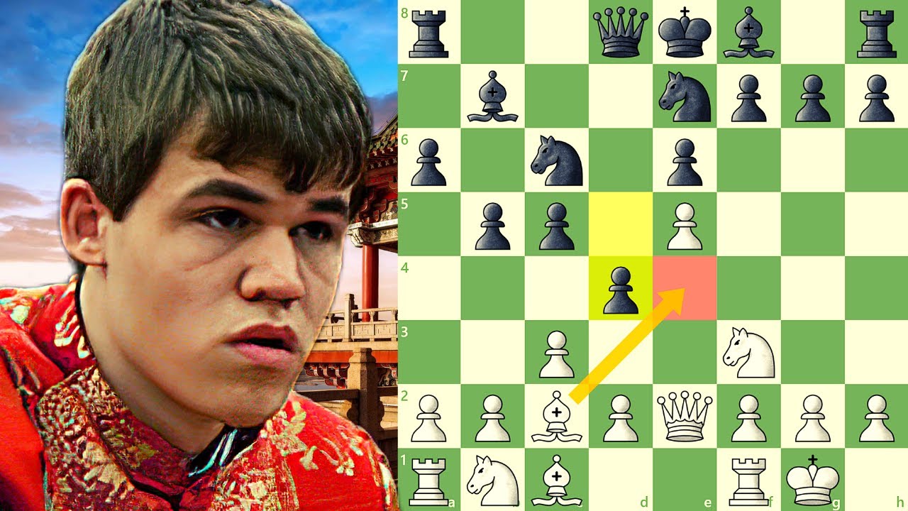 Ele derrotou Magnus Carlsen, número um mundial e cinco vezes