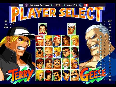Real Bout Fatal Fury 2 - 🇦🇷 Morkman_Freeman(A) vs 🇵🇪 mabe F-V(B) | Fightcade (2026-02-14 23:16 UTC)